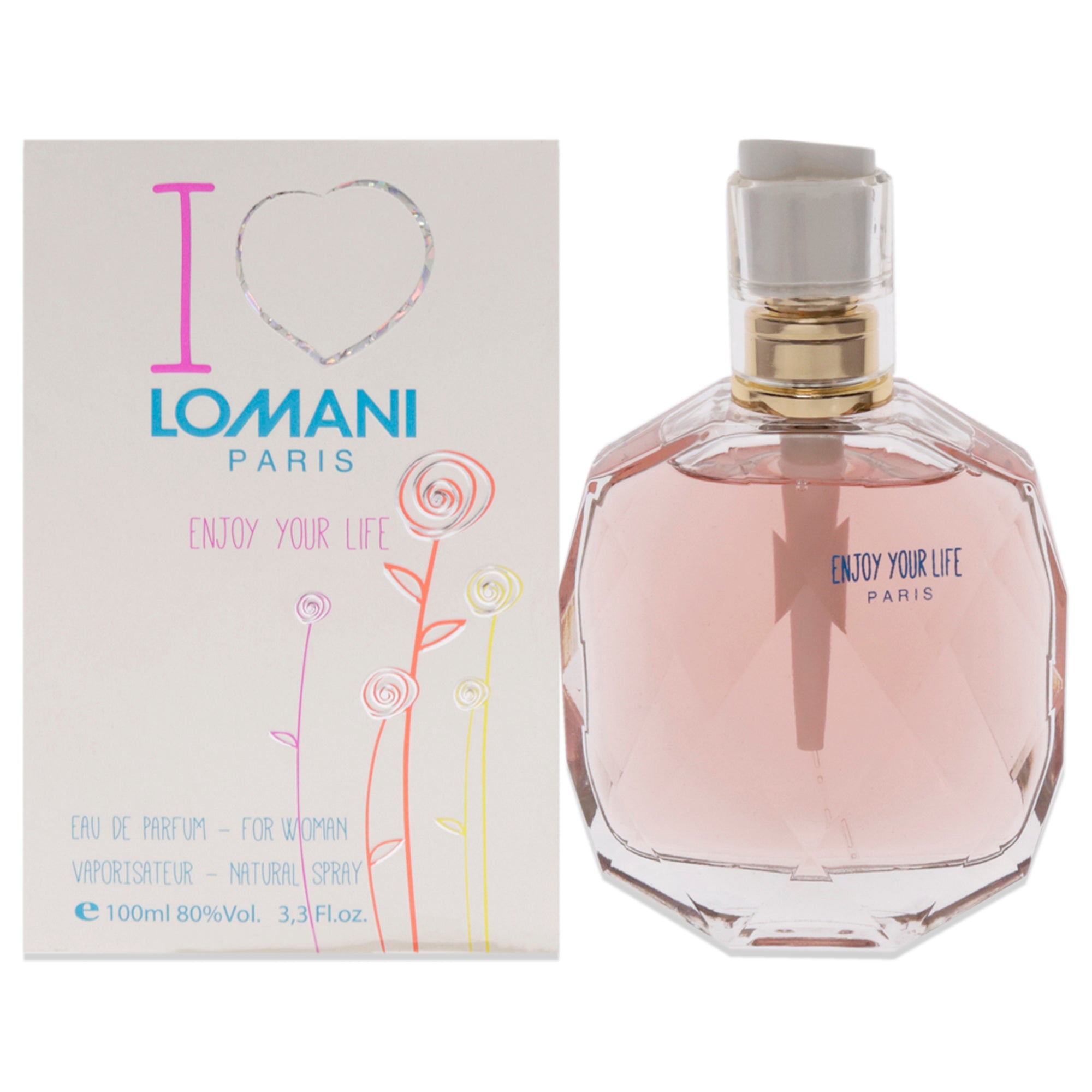 Lomani Enjoy Your Life Eau De Parfum-Thefragrancemart.com