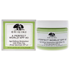 Origins A Perfect World Age-Defense Moisturizer with White Tea SPF 40 -Thefragrancemart.com