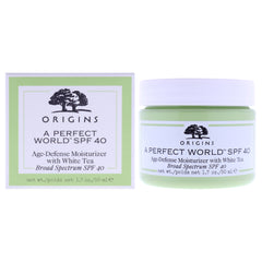 Origins A Perfect World Age-Defense Moisturizer with White Tea SPF 40 -Thefragrancemart.com