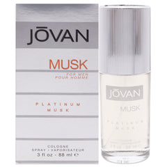 Jovan Platinum Musk Eau De Cologne-Thefragrancemart.com