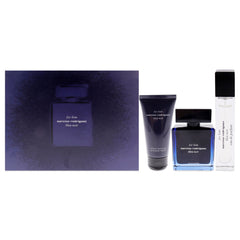 Narciso Rodriguez Bleu Noir 3 Pc Gift Set-Thefragrancemart.com