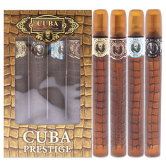 Cuba Prestige 4 Pc Gift Set-Thefragrancemart.com