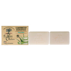 Le Petit Olivier Extra Mild Soap Bars - Aloe Vera -Thefragrancemart.com