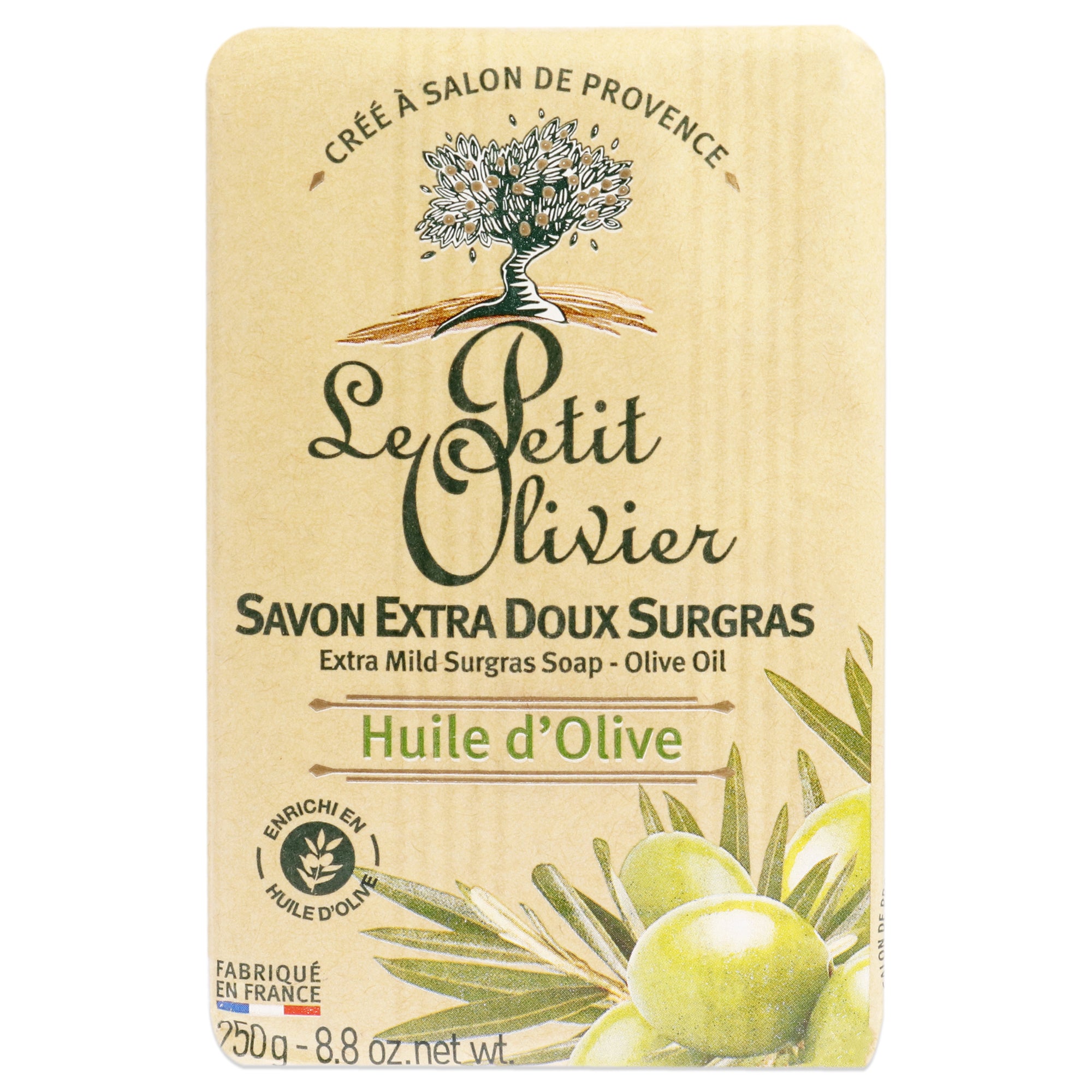 Le Petit Olivier Extra Mild Surgras Soap - Olive Oil -Thefragrancemart.com