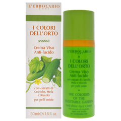 LErbolario Anti-Shine Face Cream - The Colours of the Vegetable Garden -Thefragrancemart.com
