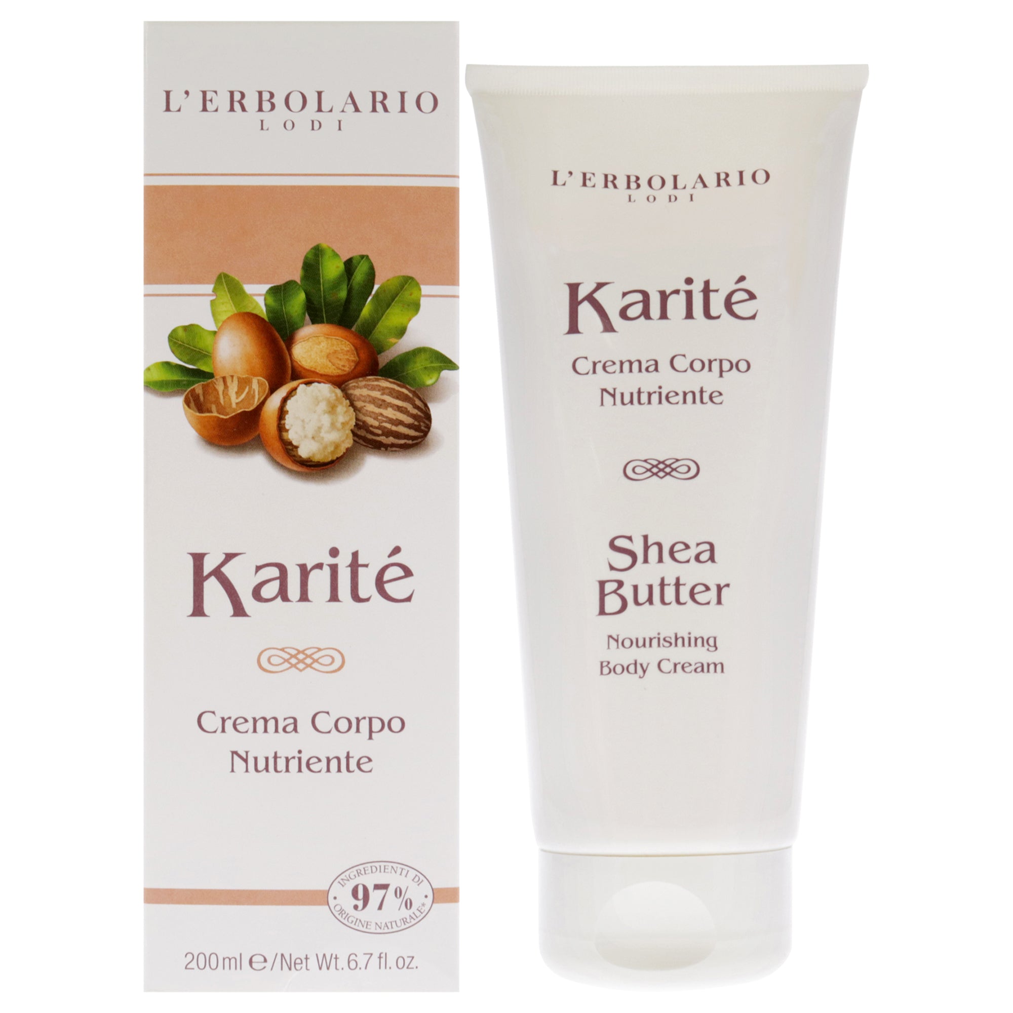 LErbolario Nourishing Body Cream - Shea Butter -Thefragrancemart.com