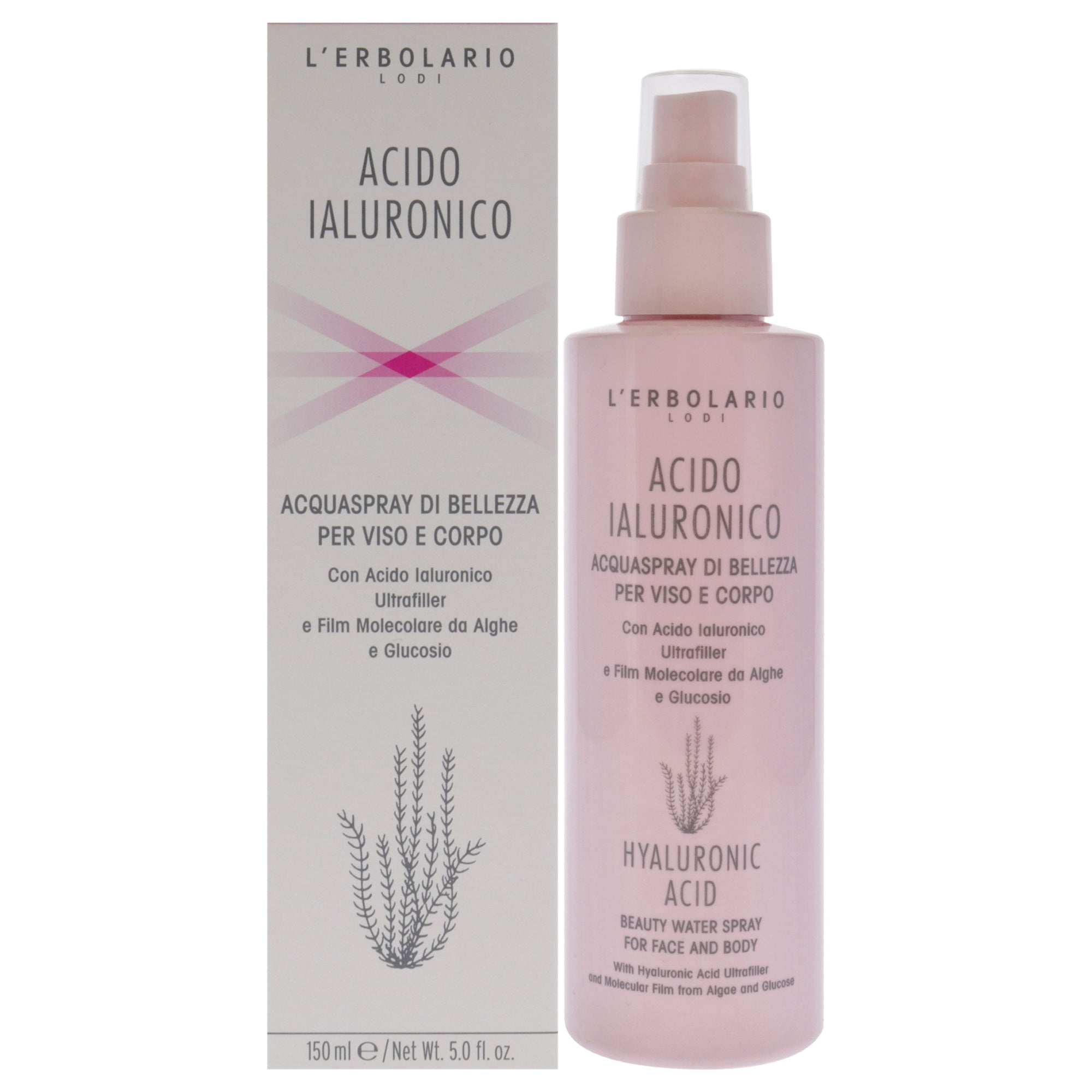 LErbolario Hyaluronic Acid Beauty Water Spray for Face and Body -Thefragrancemart.com