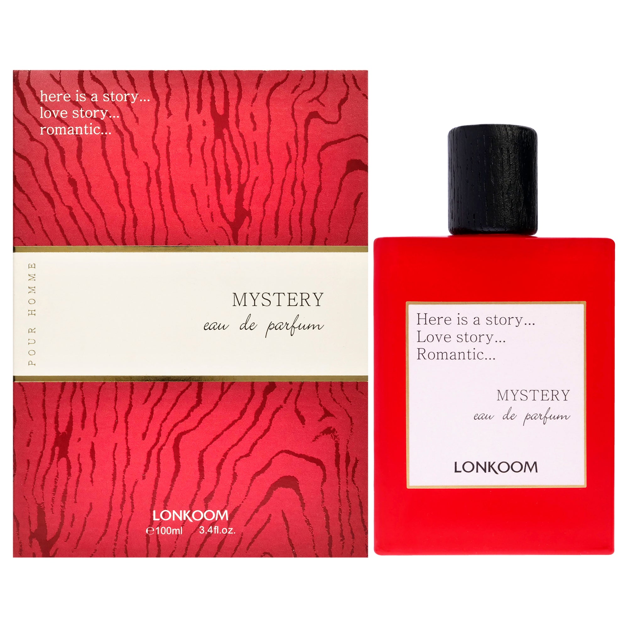 Lonkoom Mystery - Red Eau De Parfum-Thefragrancemart.com
