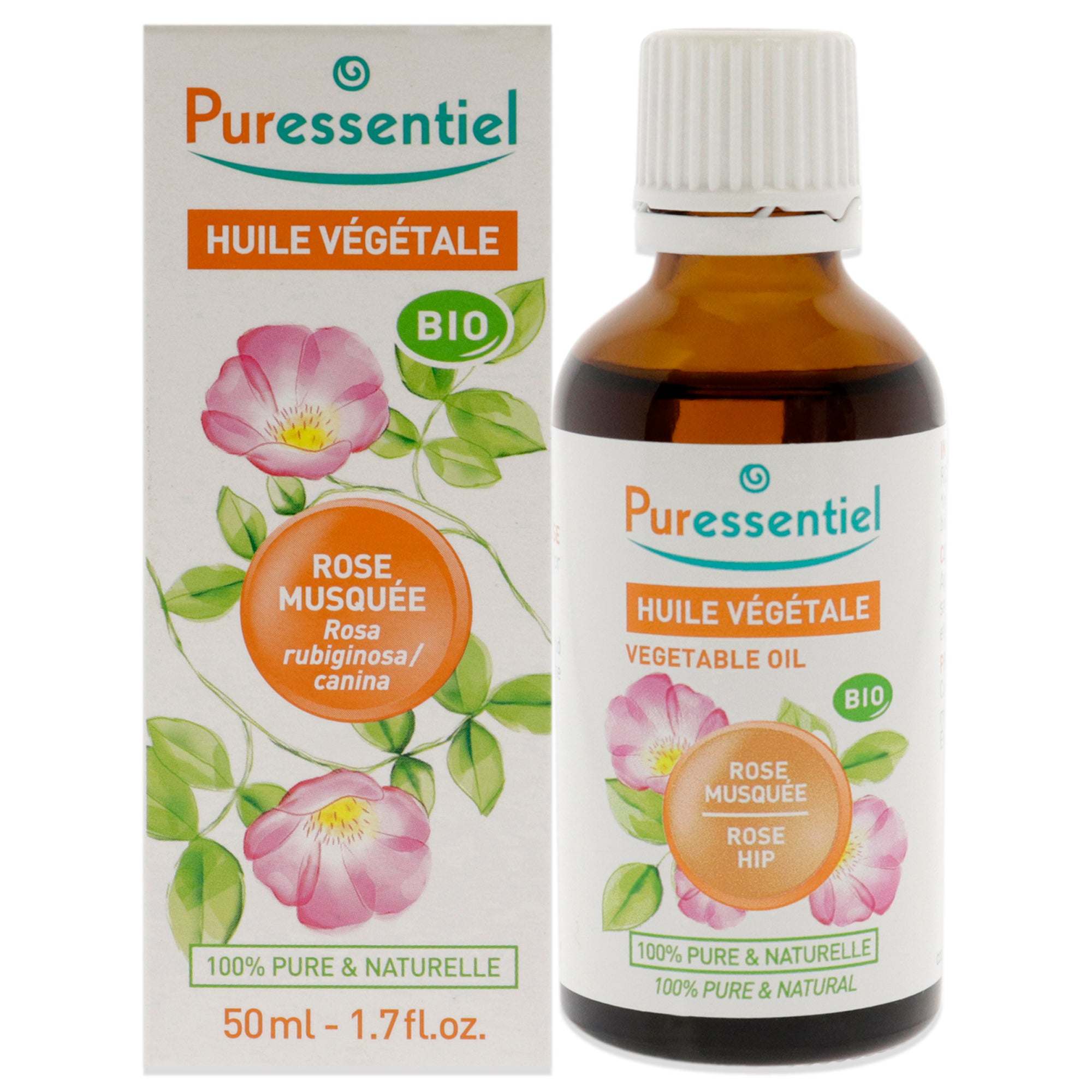 Puressentiel Organic Vegetable Oil - Rose Musquee -Thefragrancemart.com