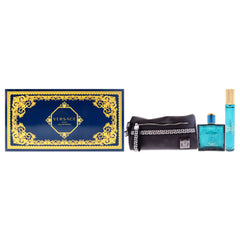 Versace Eros 3 Pc Gift Set-Thefragrancemart.com