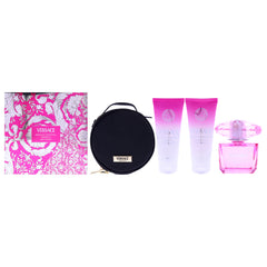 Versace Bright Crystal Absolu 4 Pc Gift Set-Thefragrancemart.com
