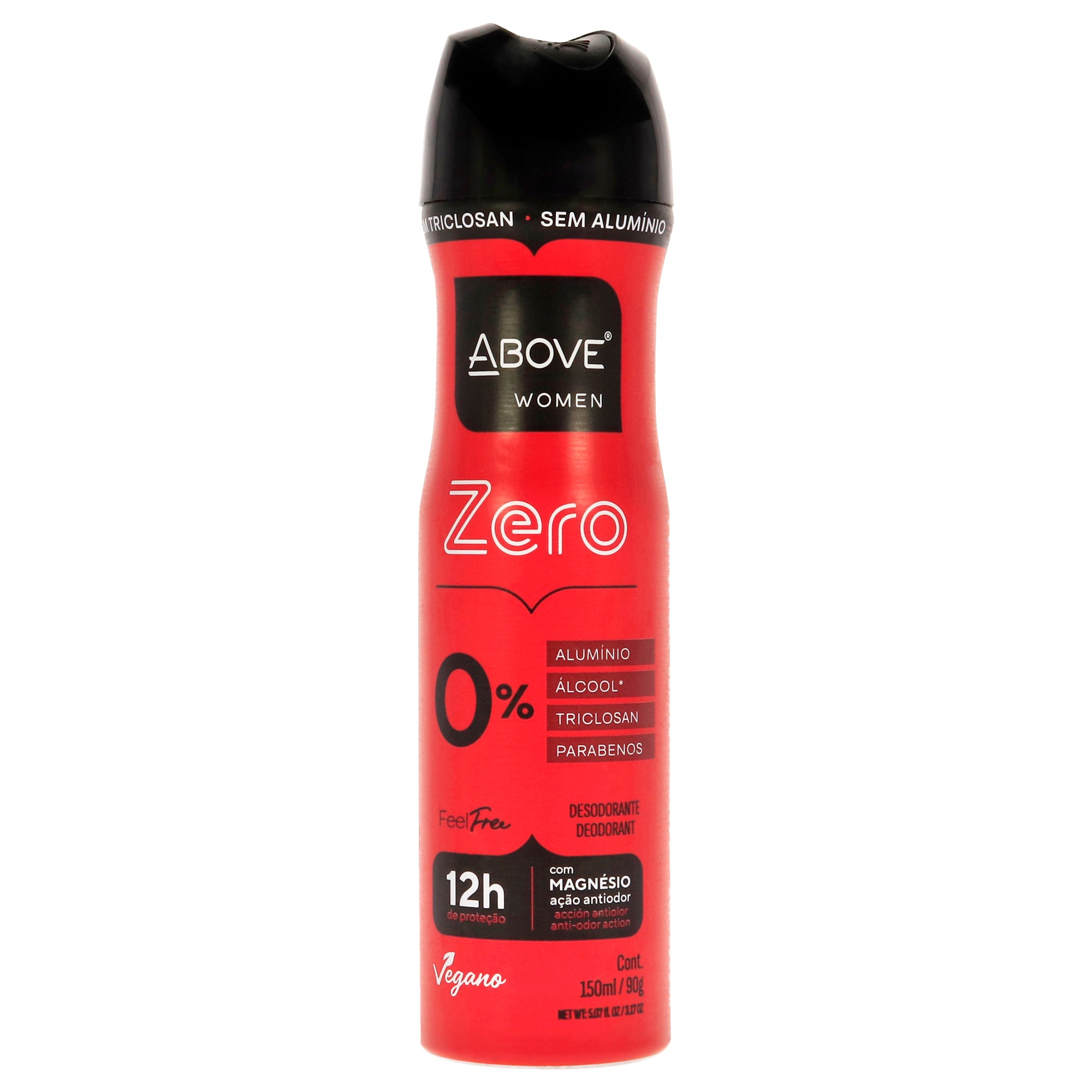 Above 12 Hours Feel Free Deodorant - Zero -Thefragrancemart.com