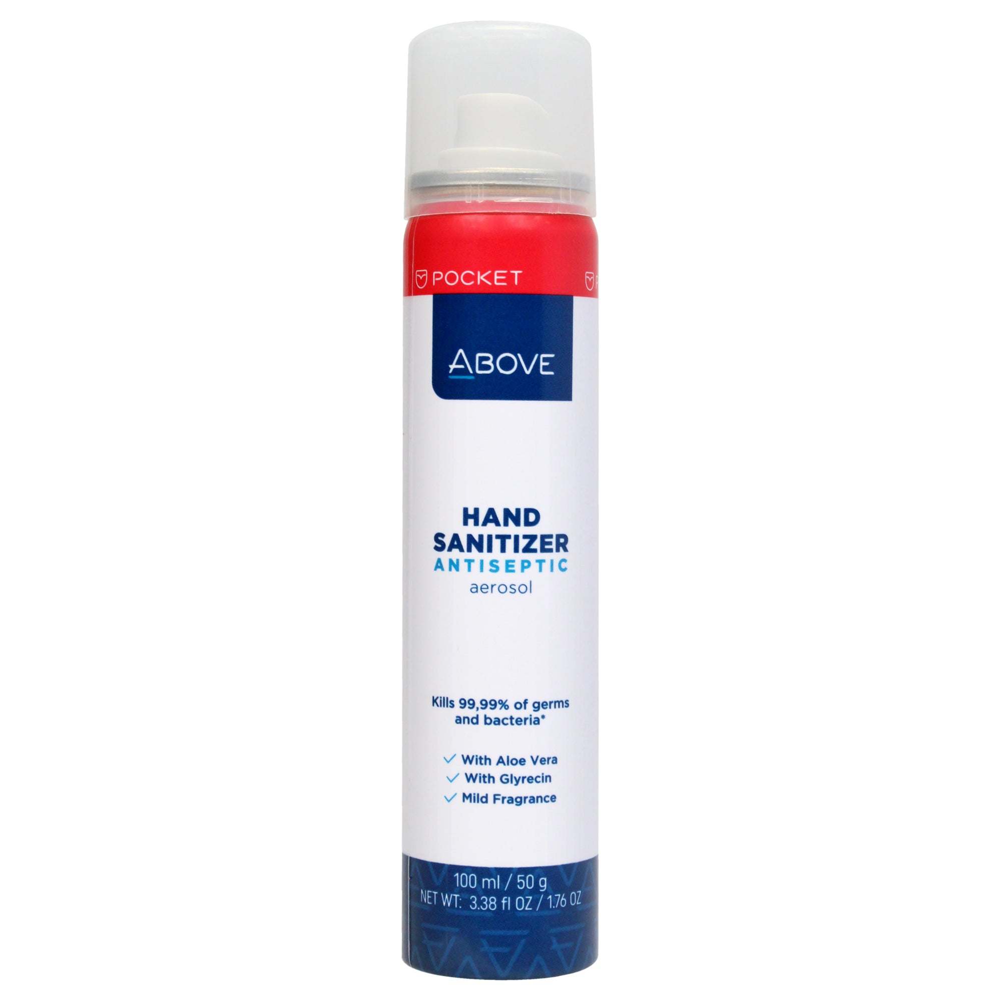Above Antiseptic Hand Sanitizer Aerosol Spray -Thefragrancemart.com