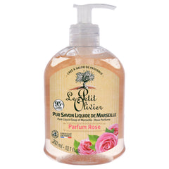 Le Petit Olivier Pure Marseille Liquid Soap - Rose Perfume -Thefragrancemart.com