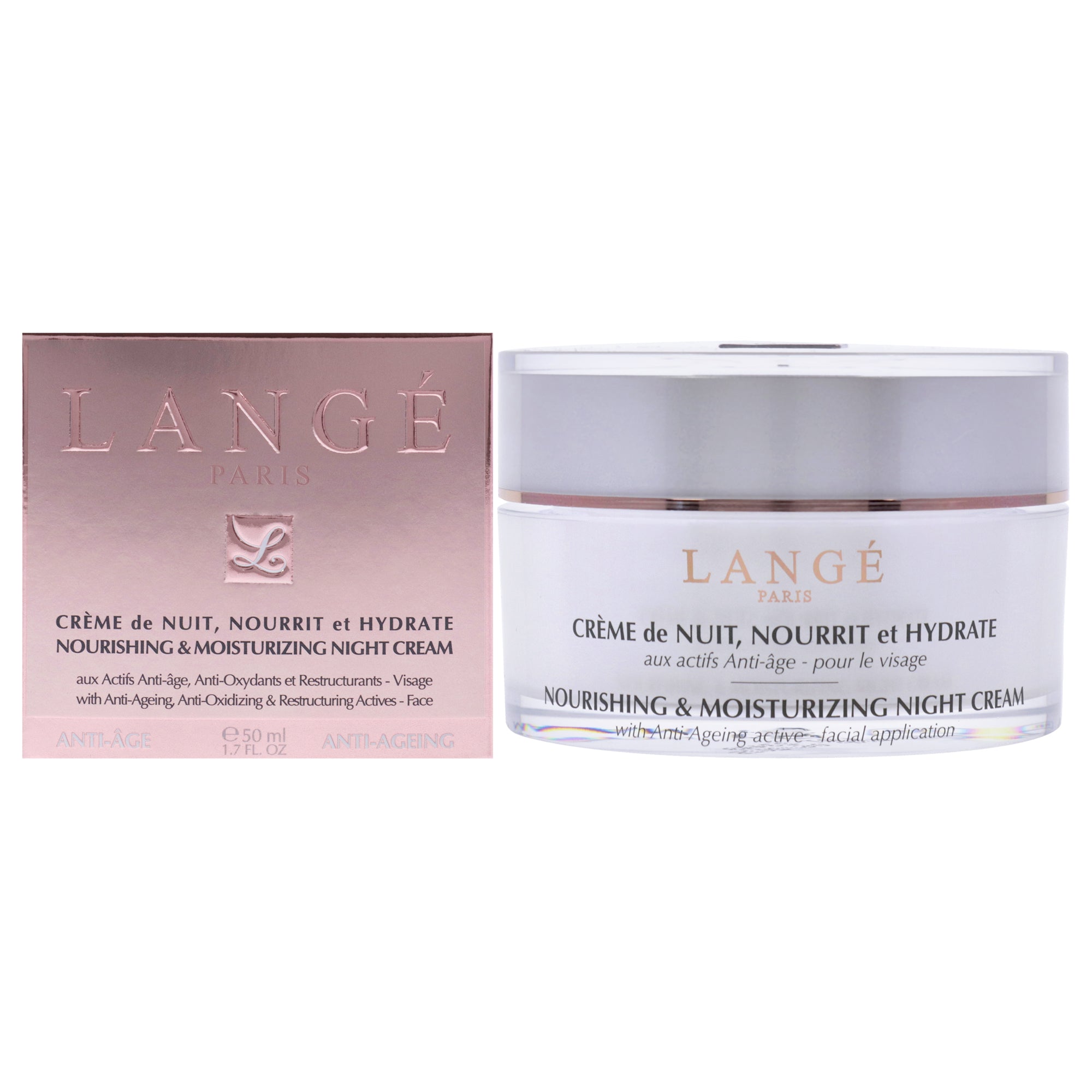 Lange Nourishing and Moisturizing Night Cream -Thefragrancemart.com