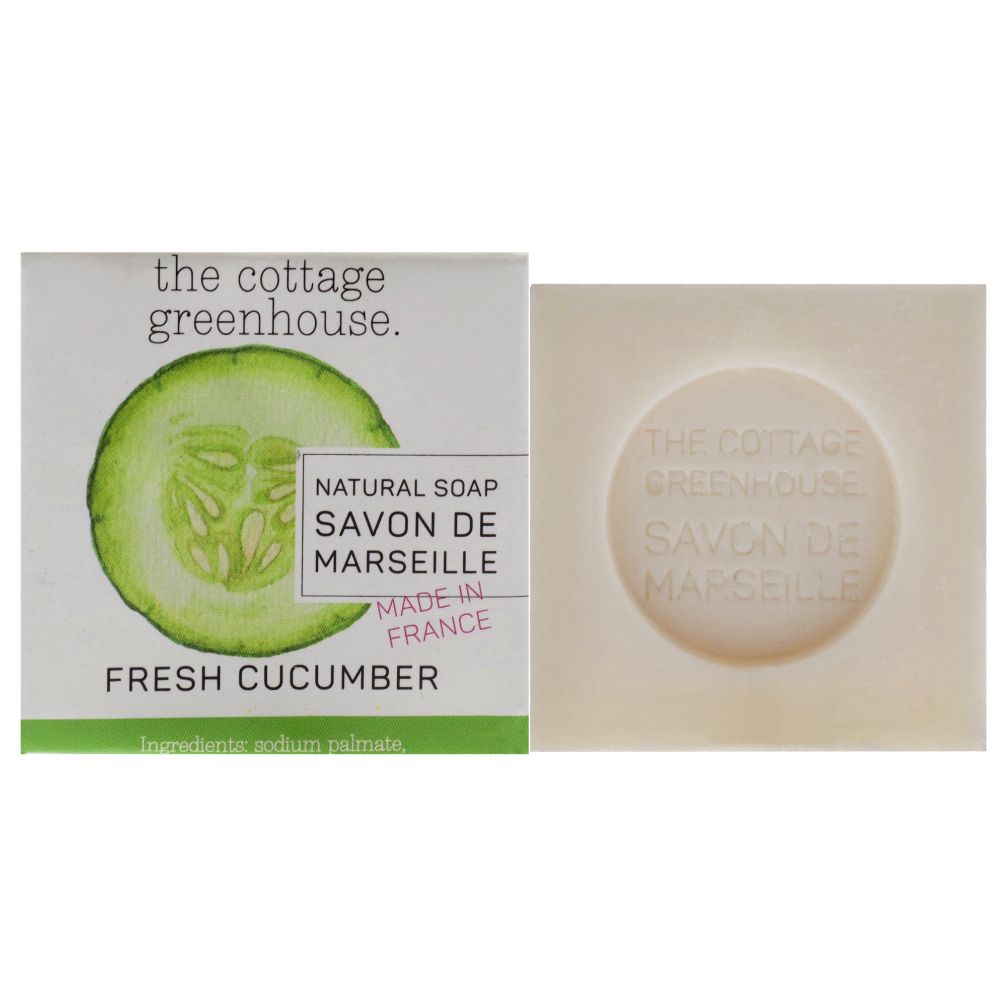 The Cottage Greenhouse Fresh Soap - Cucumber -Thefragrancemart.com