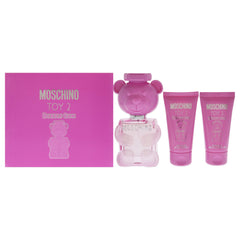 Moschino Toy 2 Bubble Gum 3 Pc Gift Set-Thefragrancemart.com