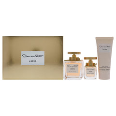 Oscar De La Renta Alibi 3 Pc Gift Set-Thefragrancemart.com