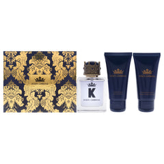 Dolce and Gabbana K 3 Pc Gift Set-Thefragrancemart.com