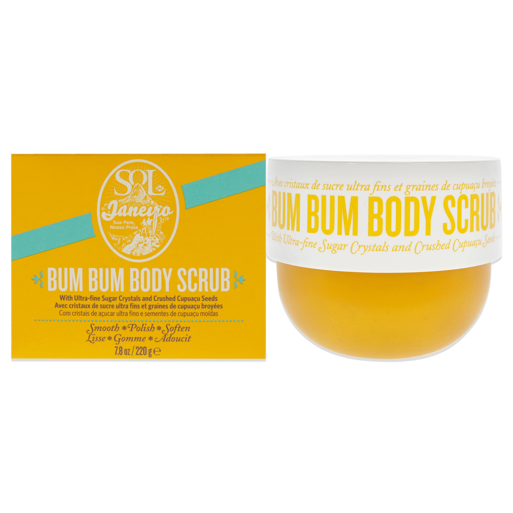 Sol de Janeiro Bum Bum Body Scrub -Thefragrancemart.com