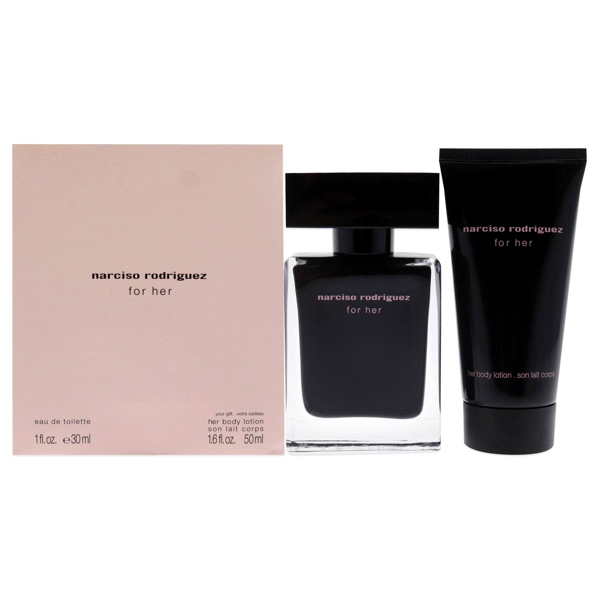 Narciso Rodriguez 2 Pc Gift Set-Thefragrancemart.com