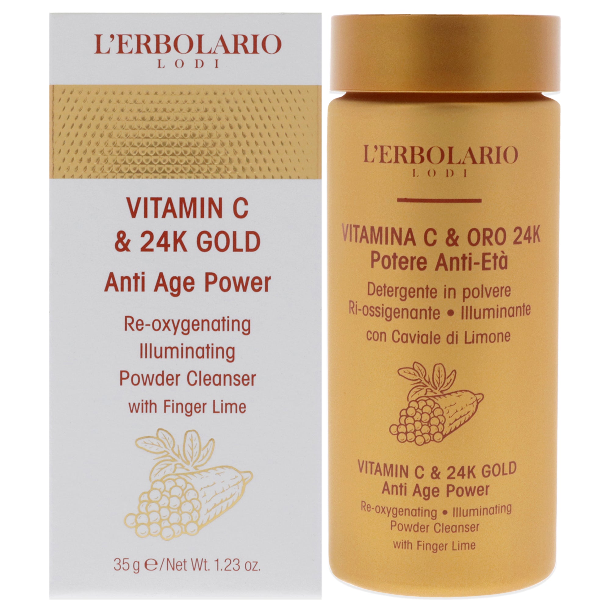 LErbolario VitaminC And 24K Gold Anti-Age Power -Thefragrancemart.com