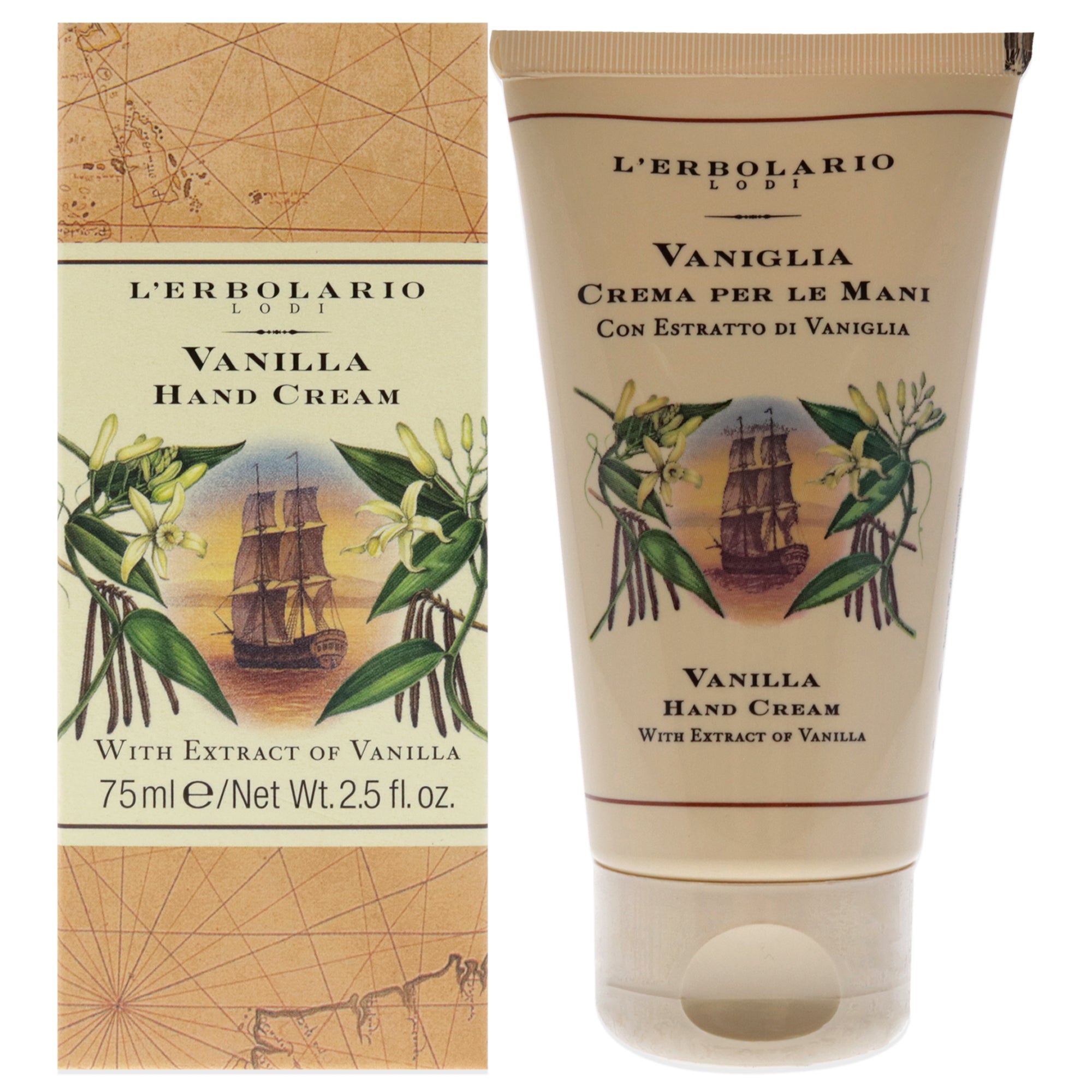 Lerbolario Vanilla Hand Cream -Thefragrancemart.com