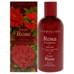 LErbolario Bath Gel - Purple Rose -Thefragrancemart.com