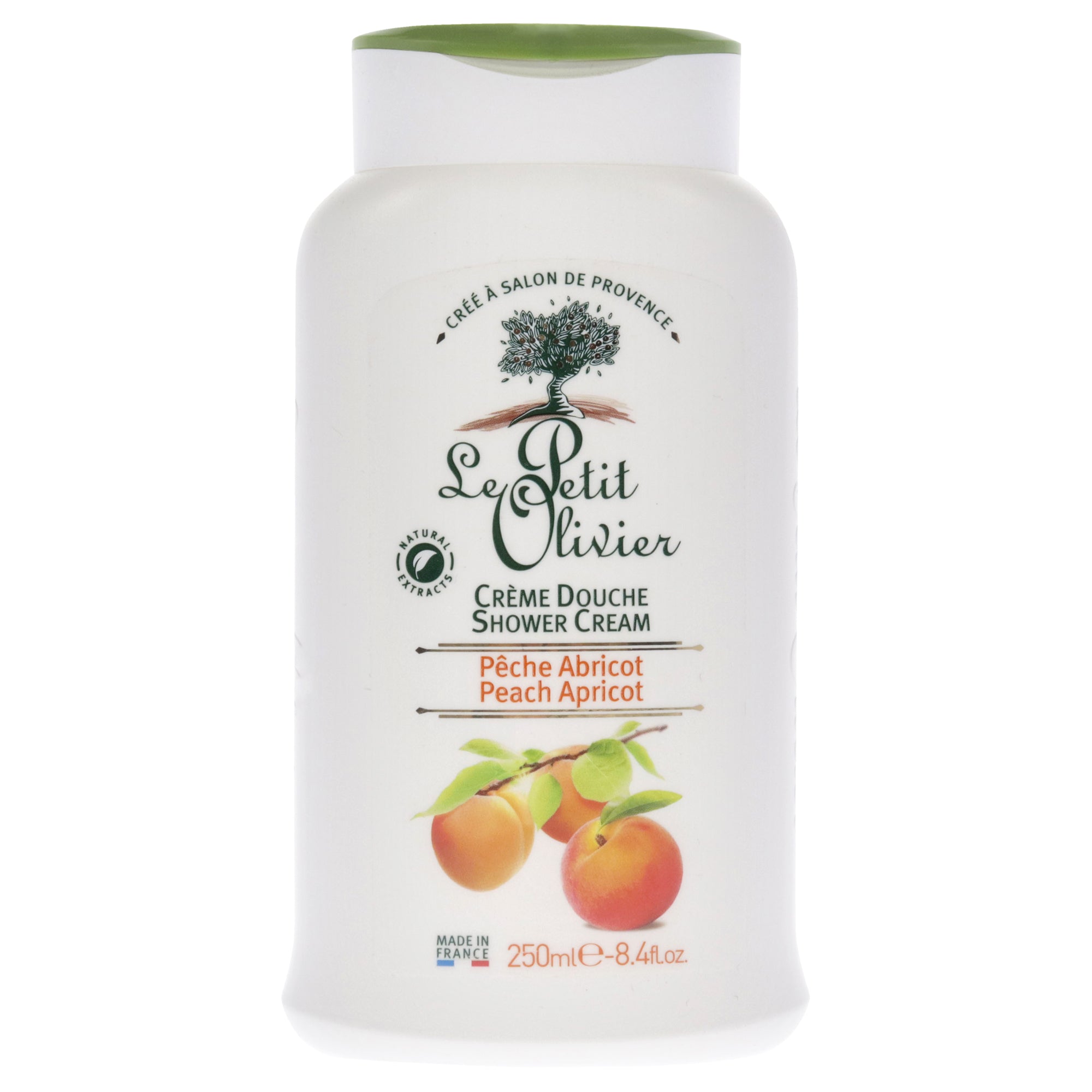 Le Petit Olivier Shower Cream - Peach Apricot -Thefragrancemart.com