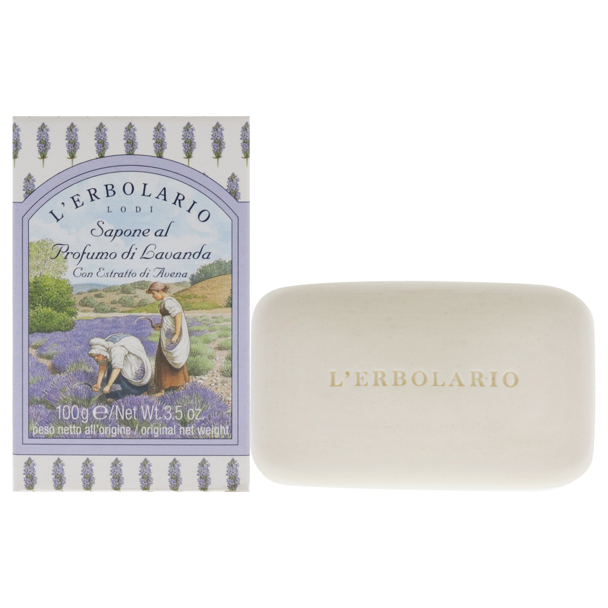 LErbolario Lavender Perfumed Soap -Thefragrancemart.com