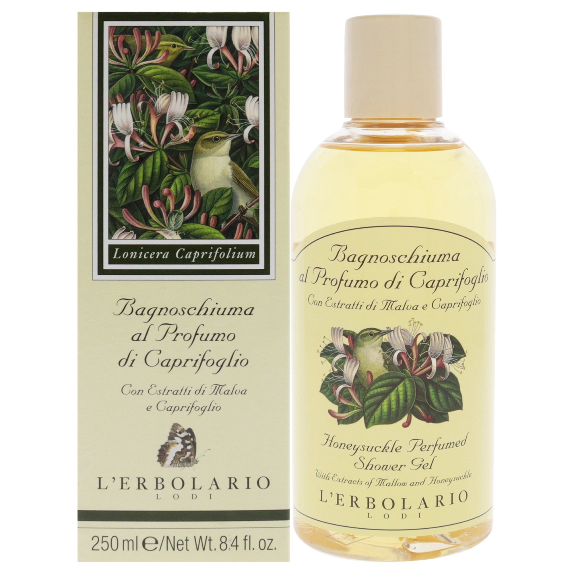 LErbolario Perfumed Shower Gel - Honeysuckle -Thefragrancemart.com