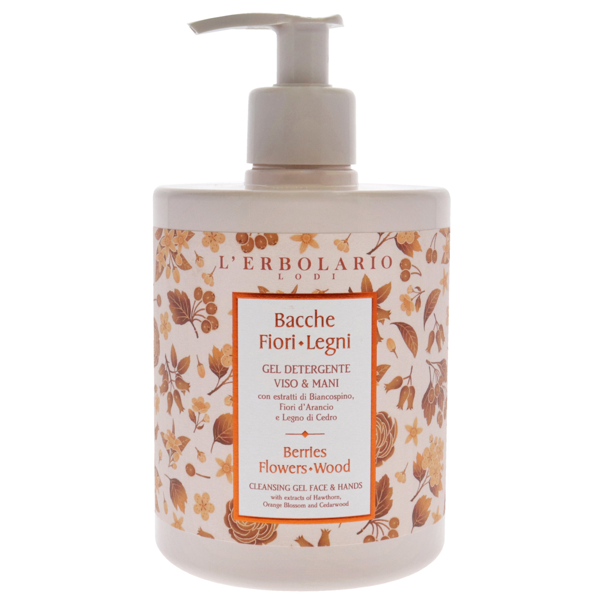 LErbolario Berries Flowers Wood Cleansing Gel Face and Hands -Thefragrancemart.com