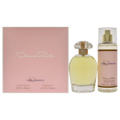 Oscar De La Renta So de la Renta 2 Pc Gift Set-Thefragrancemart.com
