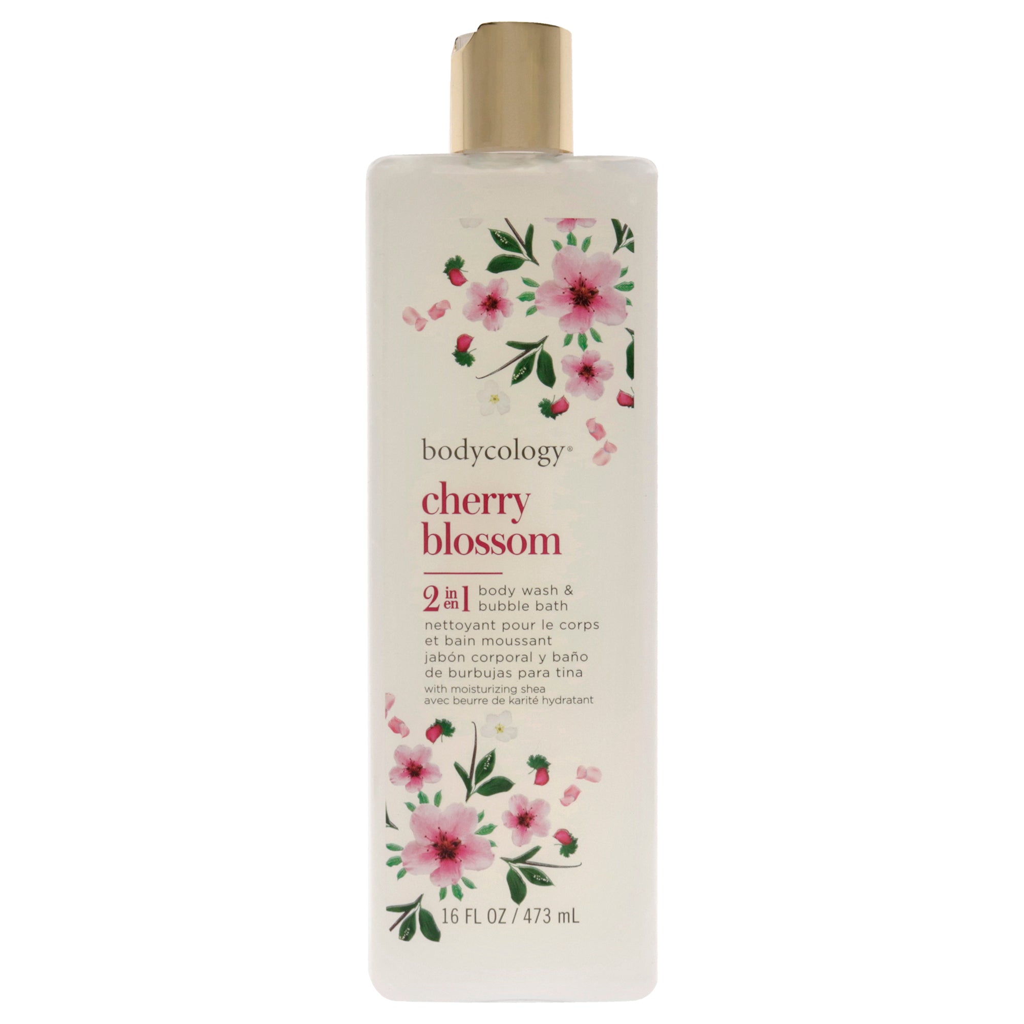 Bodycology 2 in 1 Body Wash and Bubble Bath - Cherry Blossom -Thefragrancemart.com
