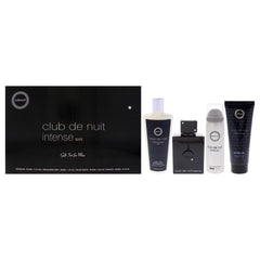 Armaf Club De Nuit Intense 4 Pc Gift Set-Thefragrancemart.com