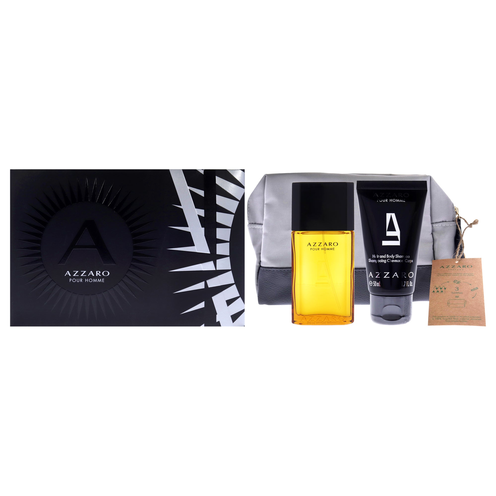 Azzaro 3 Pc Gift Set-Thefragrancemart.com