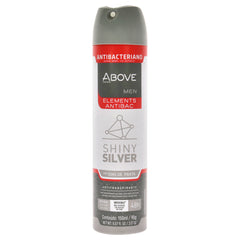 Above 48 Hours Elements Antibac Antiperspirant Deodorant - Shine Silver -Thefragrancemart.com