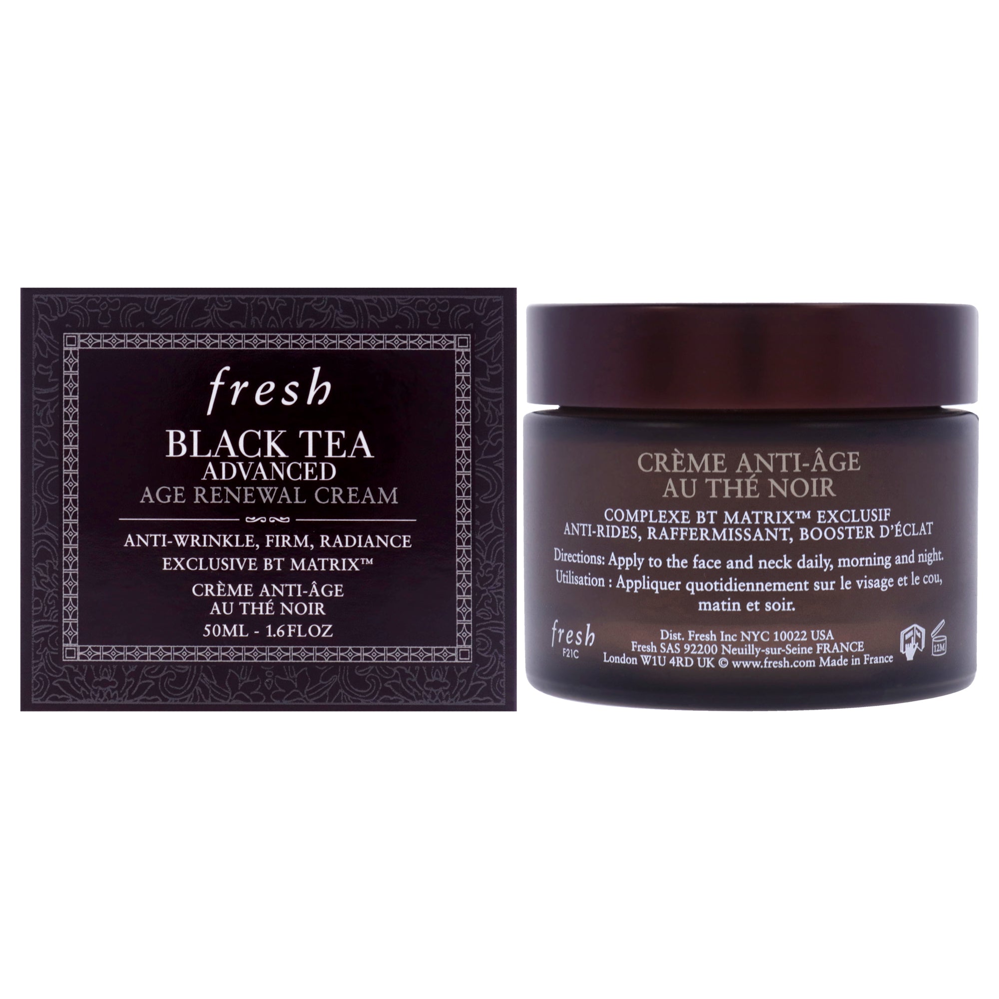 Fresh Black Tea Advanced Age Renewal Cream -Thefragrancemart.com