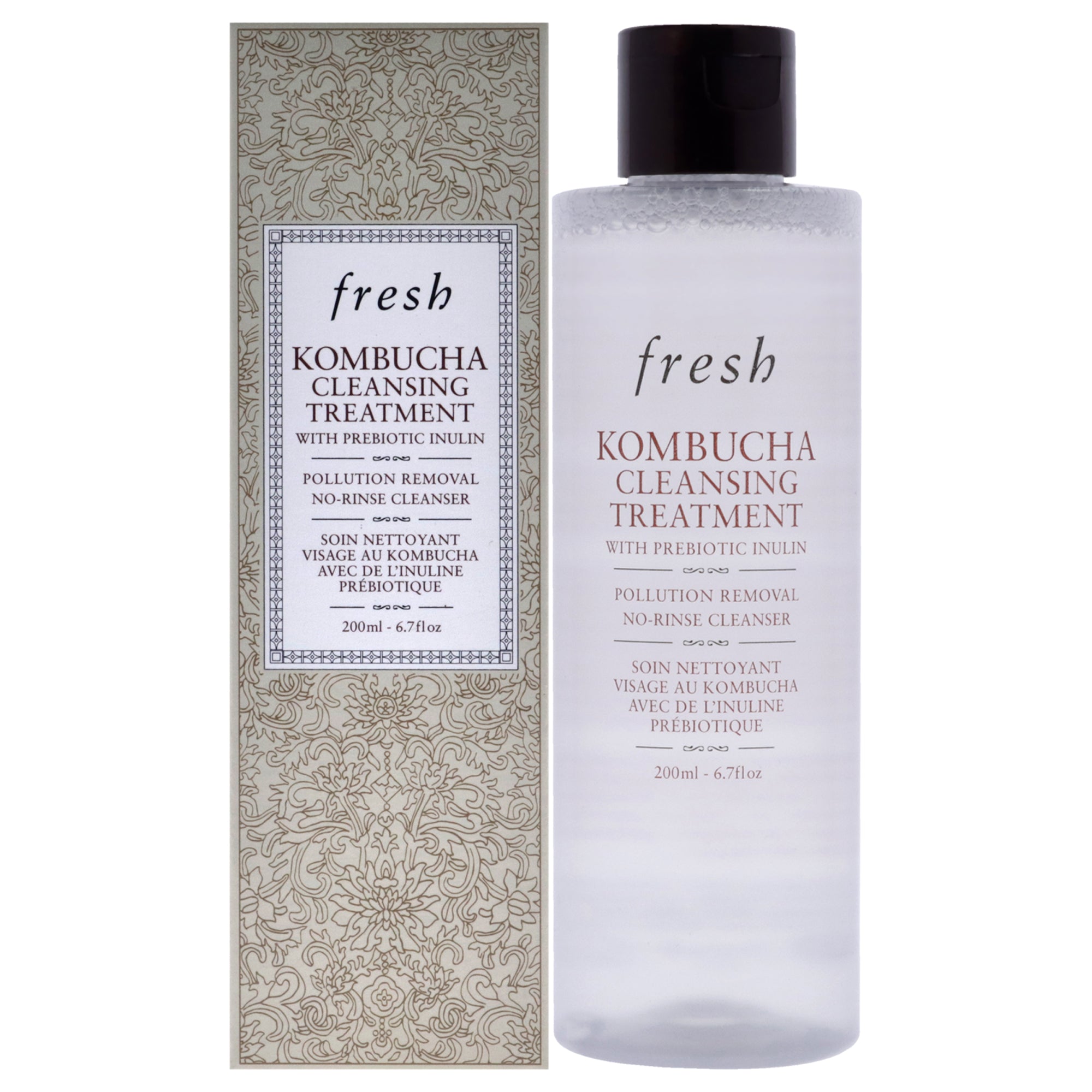 Fresh Kombucha 2-in-1 No-Rinse Cleanser and Prebiotic Treatment -Thefragrancemart.com