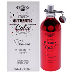 Cuba Authentic Flame Eau De Toilette-Thefragrancemart.com