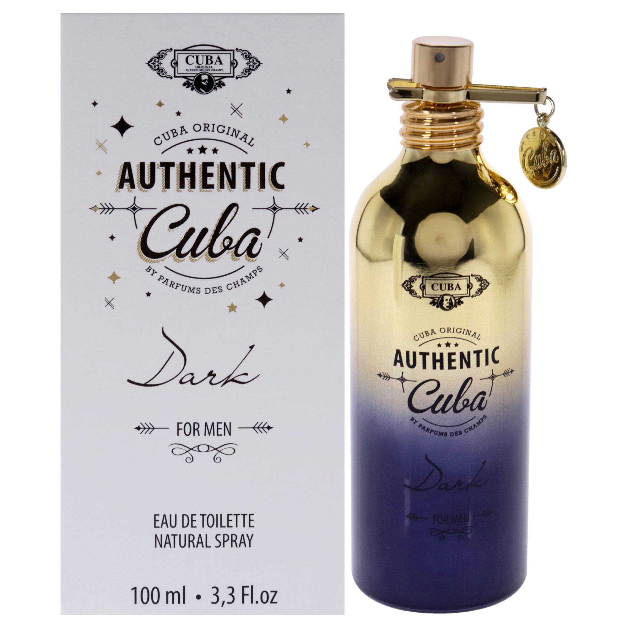 Cuba Authentic Dark Eau De Toilette-Thefragrancemart.com