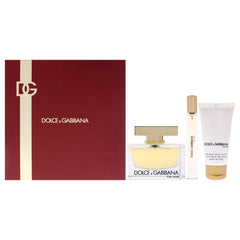 Dolce and Gabbana The One 3 Pc Gift Set-Thefragrancemart.com