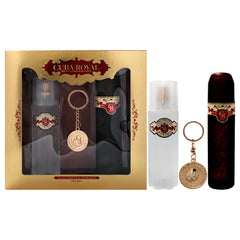 Cuba Royal 3 Pc Gift Set-Thefragrancemart.com