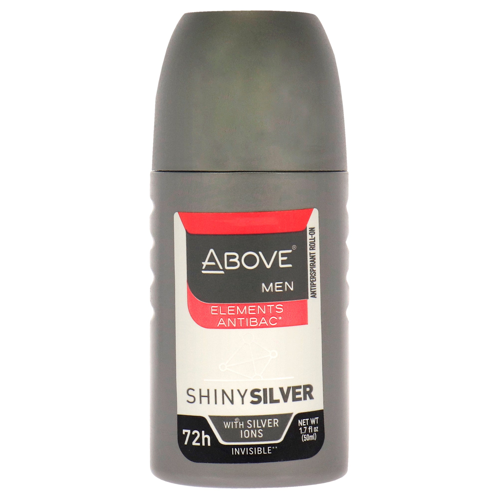 Above 72 Hours Elements Antibac Antiperspirant Deodorant - Shiny Silver -Thefragrancemart.com