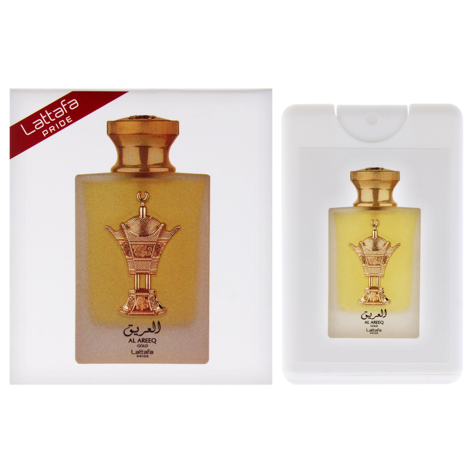 Lattafa Al Areeq Gold Eau De Parfum-Thefragrancemart.com