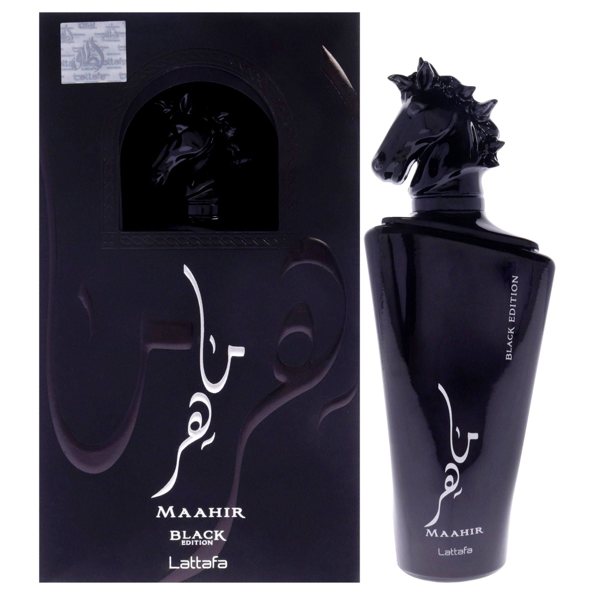 Lattafa Maahir Black Edition Eau De Parfum-Thefragrancemart.com