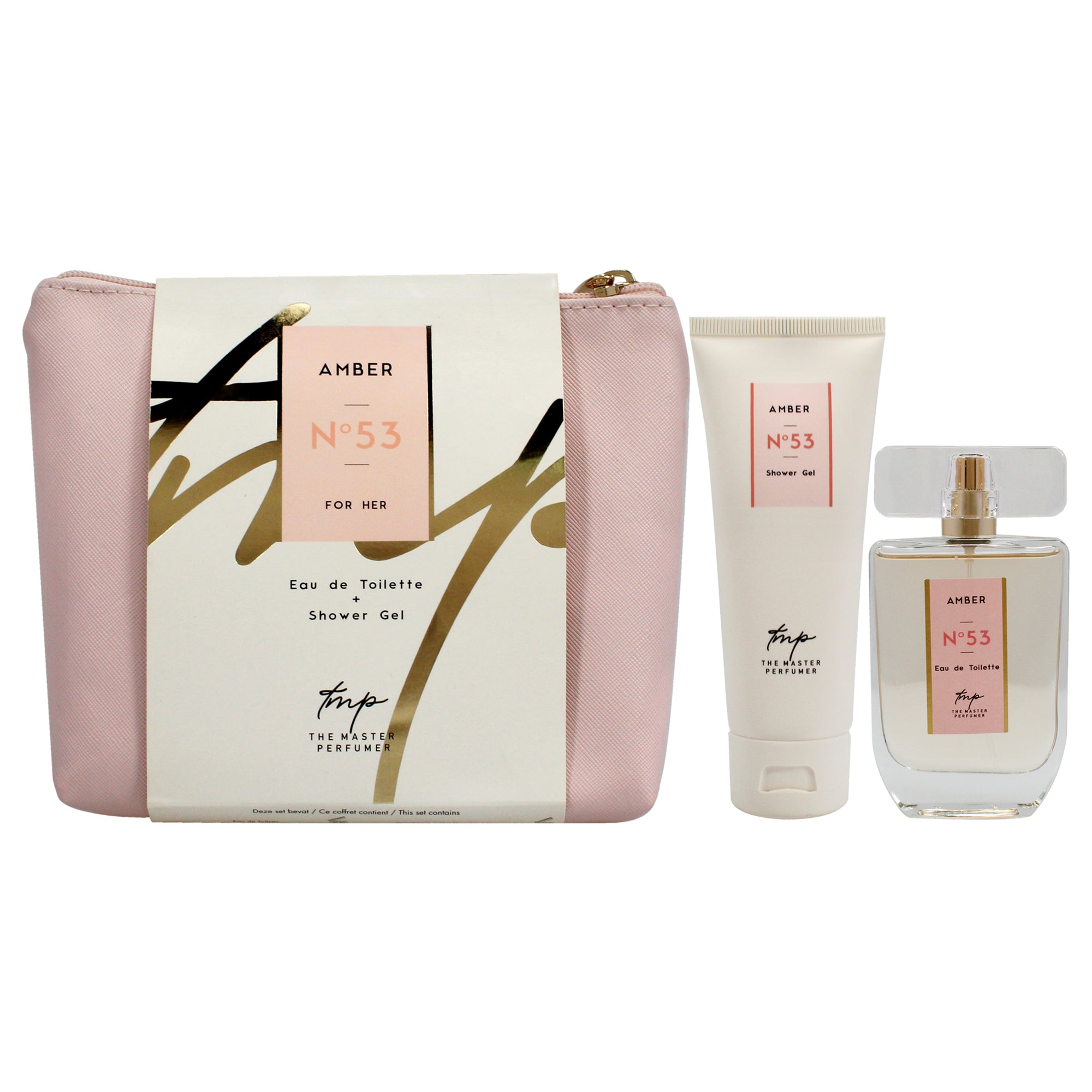 The Master Perfumer Amber N53 2 Pc Gift Set-Thefragrancemart.com
