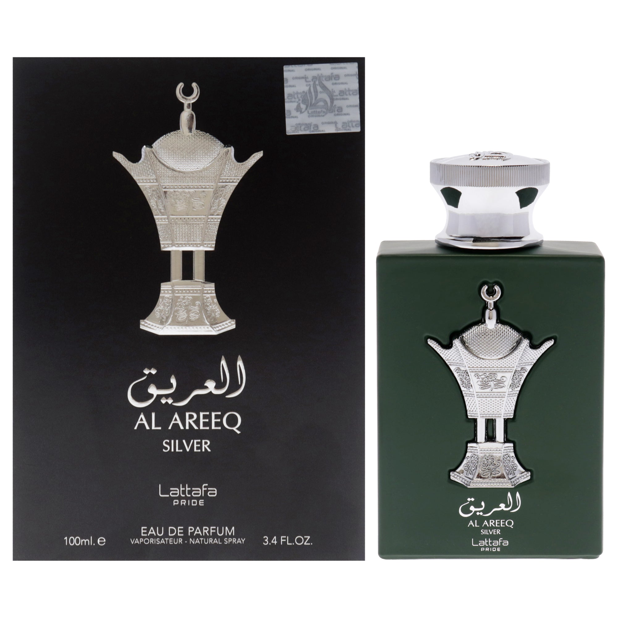 Lattafa Al Areeq Silver Eau De Parfum-Thefragrancemart.com