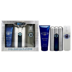 Cuba Prestige Platinum 3 Pc Gift Set-Thefragrancemart.com