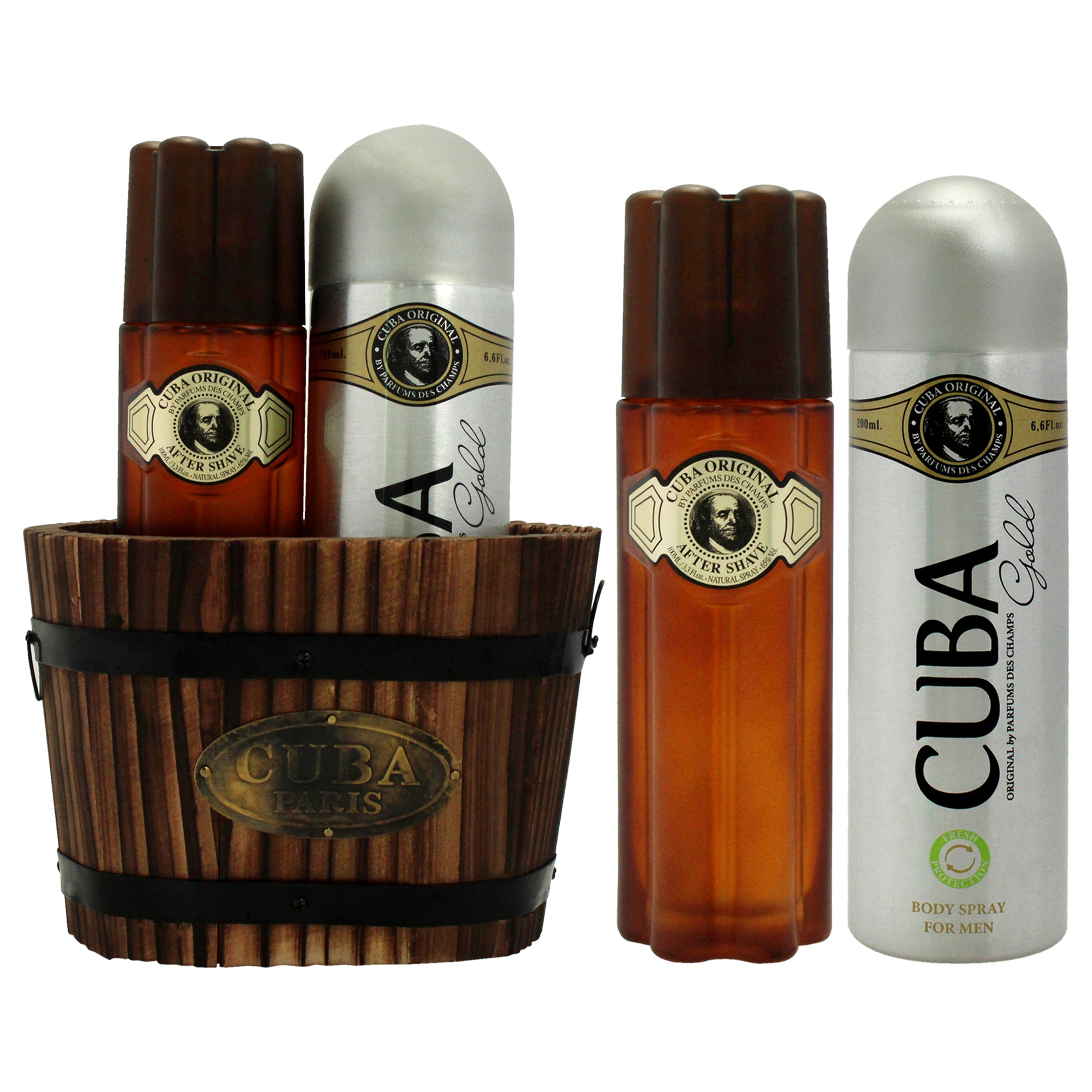 Cuba Gold 2 Pc Gift Set-Thefragrancemart.com